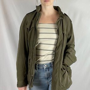 Gap Utility Jacket with Hide-able Hood